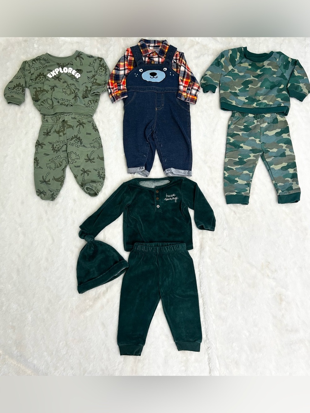 9 PIECE 6-9 MONTH BABY BOY BUNDLE